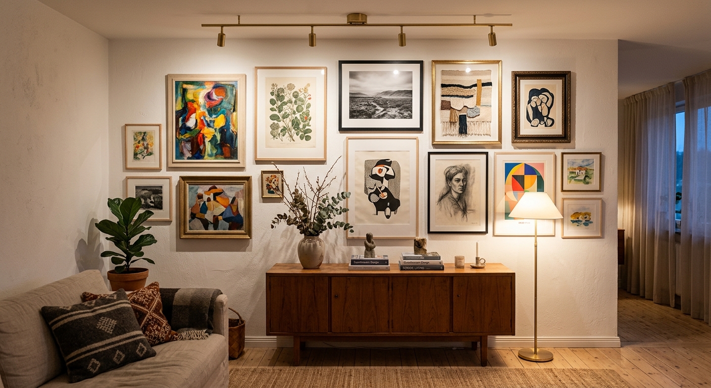 Begynderguide til kunstsamling for hjemmet